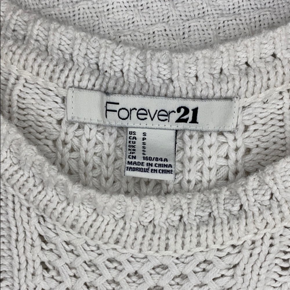 Forever21 Cable Knit Sweater - Picture 5 of 5